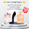PERFUMES COMBO X3 | LA VIEU EST BELLE | GOOD GIRL | COCO CHANNEL