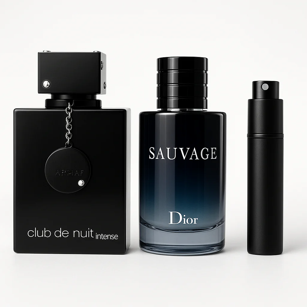 Club de nuit intense man + Sauvage Dior + Perfumero